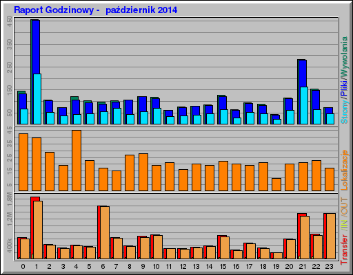 Raport Godzinowy -  październik 2014