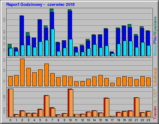 Raport Godzinowy -  czerwiec 2015