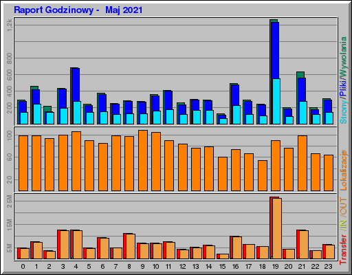 Raport Godzinowy -  Maj 2021