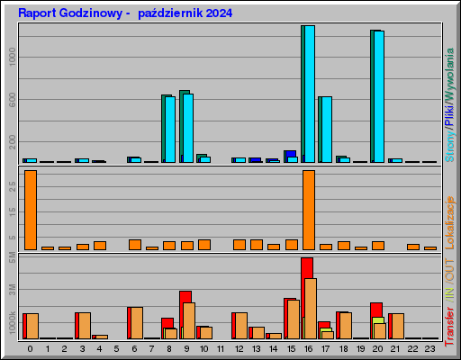 Raport Godzinowy -  październik 2024