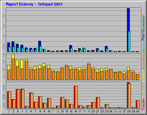 Raport Dzienny -  listopad 2023