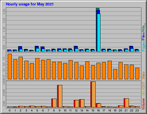 Raport Godzinowy -  Maj 2021