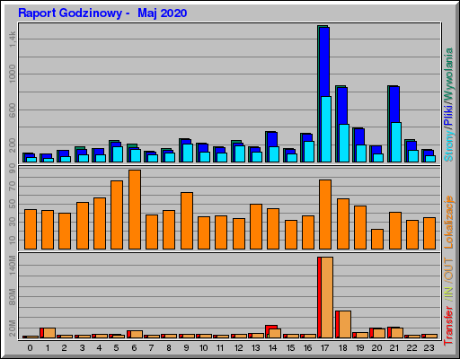 Raport Godzinowy -  Maj 2020