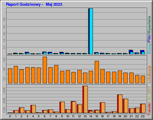 Raport Godzinowy -  Maj 2023