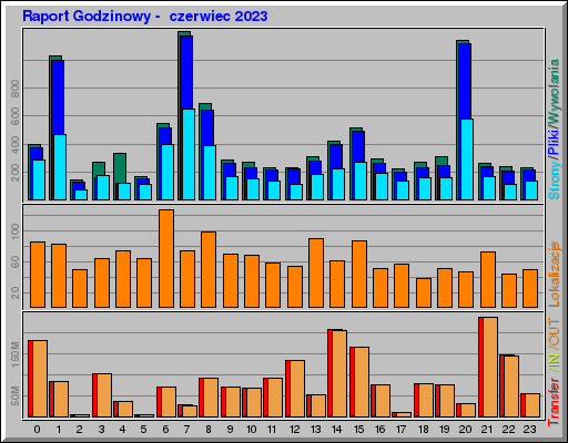 Raport Godzinowy -  czerwiec 2023