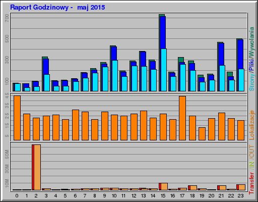 Raport Godzinowy -  maj 2015