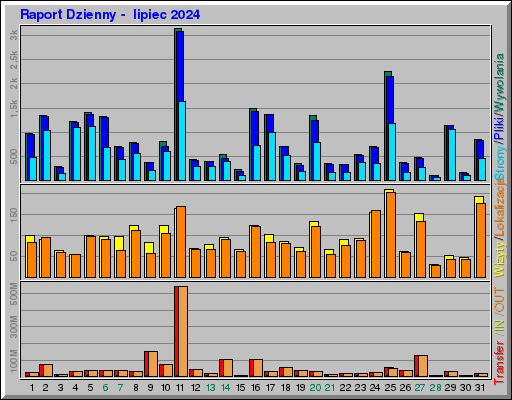 Raport Dzienny -  lipiec 2024