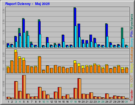 Raport Dzienny -  Maj 2025