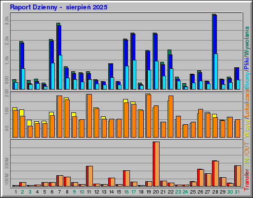 Raport Dzienny -  sierpień 2025