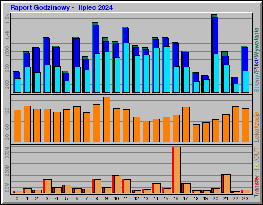 Raport Godzinowy -  lipiec 2024