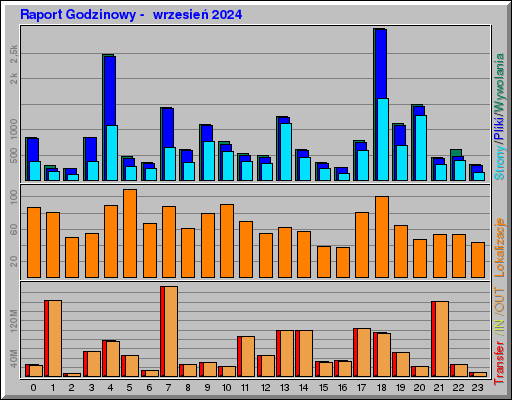 Raport Godzinowy -  wrzesień 2024