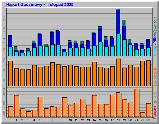 Raport Godzinowy - listopad 2025 Raport Godzinowy - listopad 2025