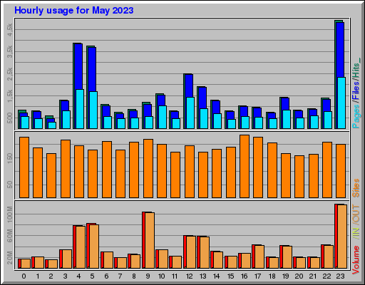 Raport Godzinowy -  Maj 2023