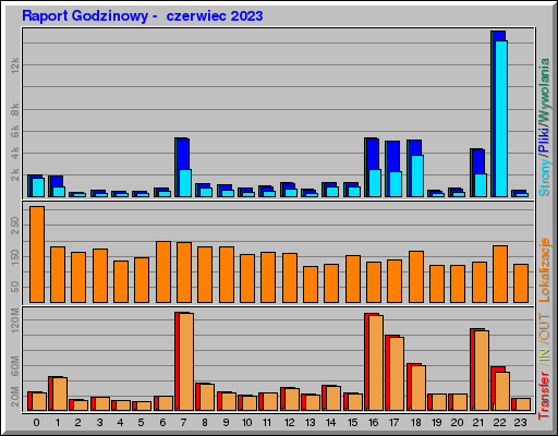 Raport Godzinowy -  czerwiec 2023