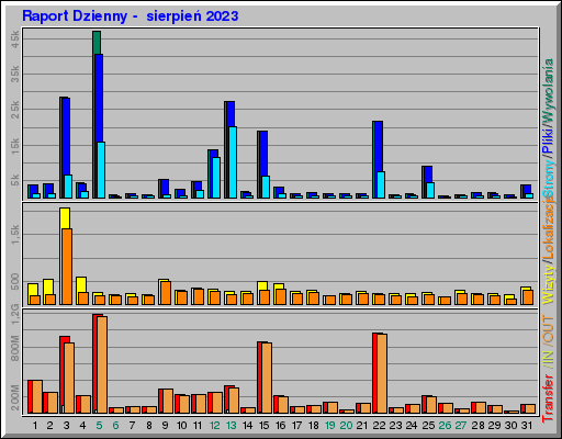 Raport Dzienny -  sierpień 2023