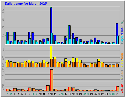 Raport Dzienny -  marzec 2025