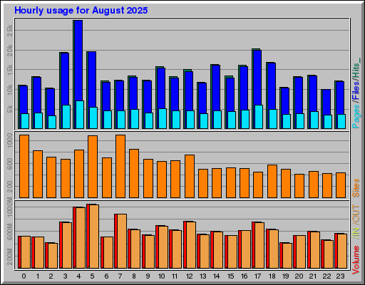 Raport Godzinowy -  sierpień 2025