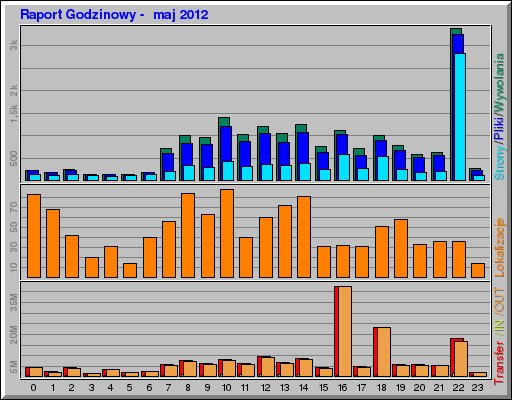 Raport Godzinowy -  maj 2012