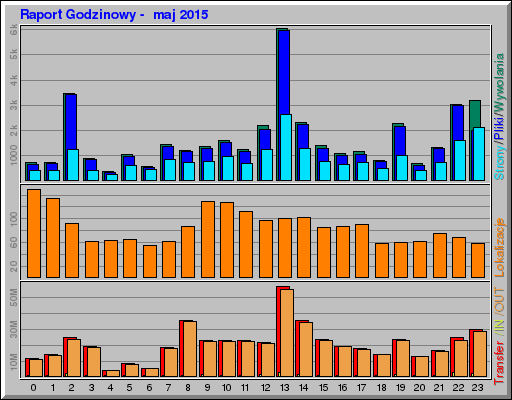 Raport Godzinowy -  maj 2015