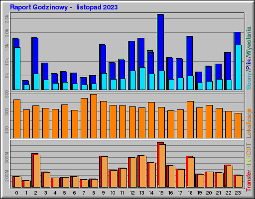 Raport Godzinowy -  listopad 2023