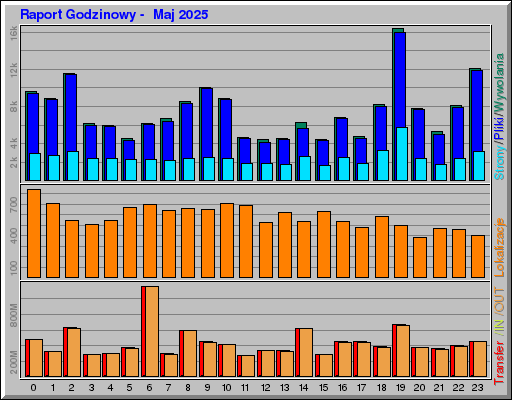 Raport Godzinowy -  Maj 2025
