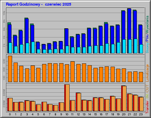 Raport Godzinowy -  czerwiec 2025