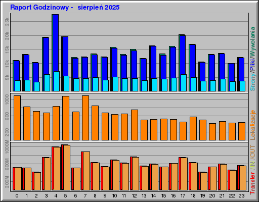 Raport Godzinowy -  sierpień 2025
