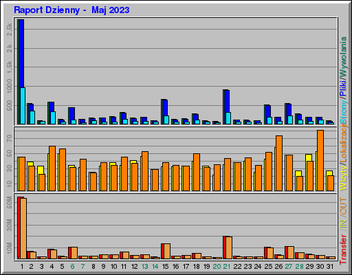 Raport Dzienny -  Maj 2023