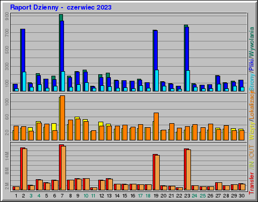 Raport Dzienny -  czerwiec 2023