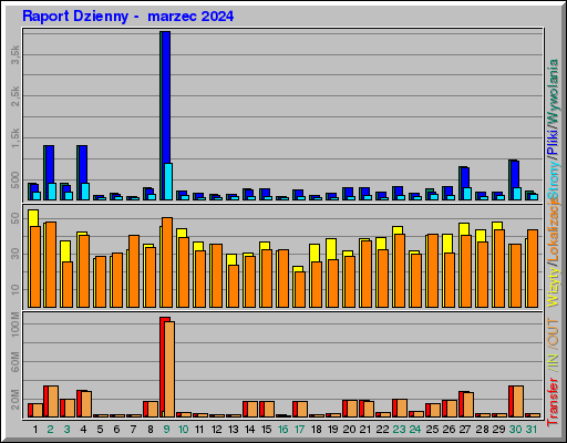 Raport Dzienny -  marzec 2024