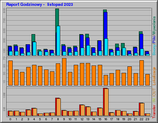 Raport Godzinowy -  listopad 2023