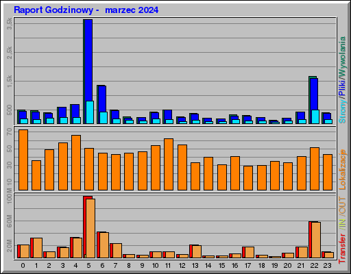 Raport Godzinowy -  marzec 2024