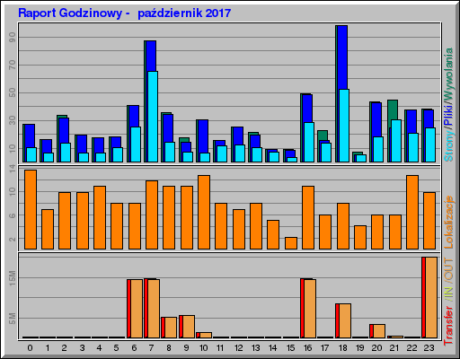 Raport Godzinowy -  październik 2017