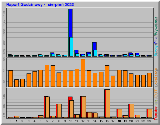 Raport Godzinowy -  sierpień 2023