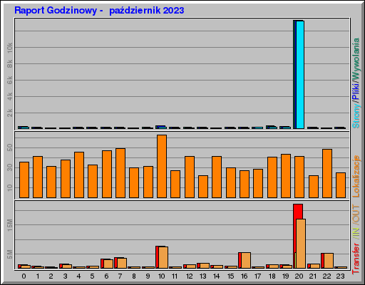 Raport Godzinowy -  październik 2023