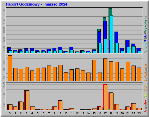 Raport Godzinowy -  marzec 2024