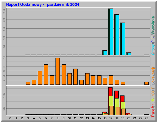 Raport Godzinowy -  październik 2024