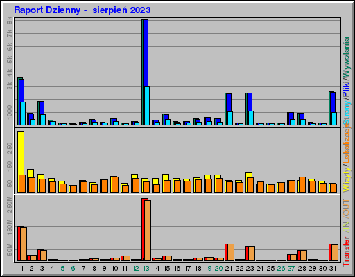 Raport Dzienny -  sierpień 2023