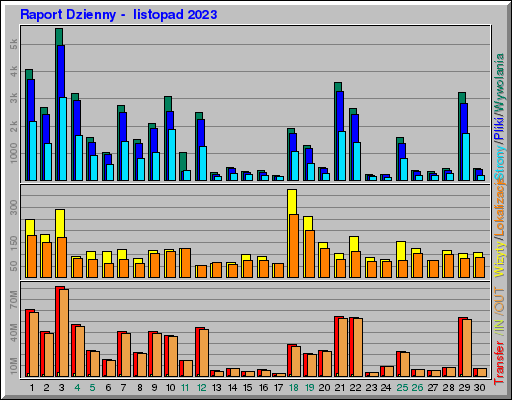 Raport Dzienny -  listopad 2023