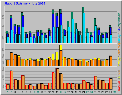 Raport Dzienny - luty 2025 Raport Dzienny - luty 2025