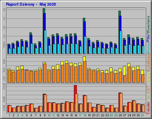 Raport Dzienny - Maj 2025 Raport Dzienny - Maj 2025