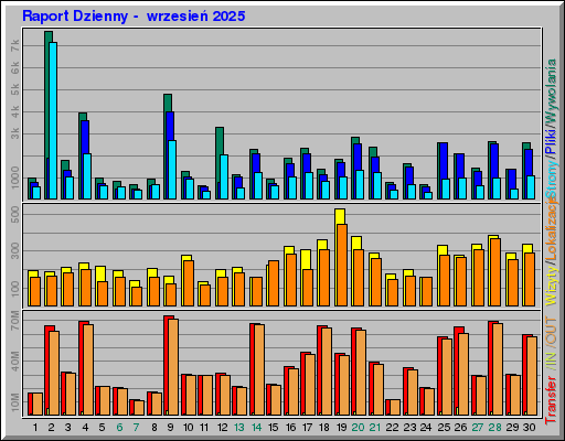 Raport Dzienny -  wrzesień 2025