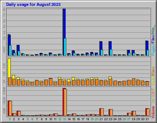 Raport Dzienny -  sierpień 2023