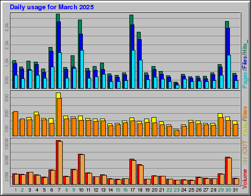 Raport Dzienny -  marzec 2025