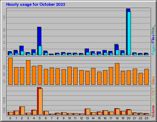 Raport Godzinowy -  październik 2023