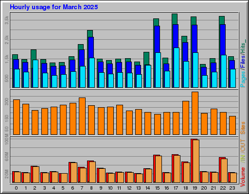 Raport Godzinowy -  marzec 2025