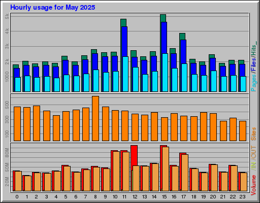 Raport Godzinowy -  Maj 2025
