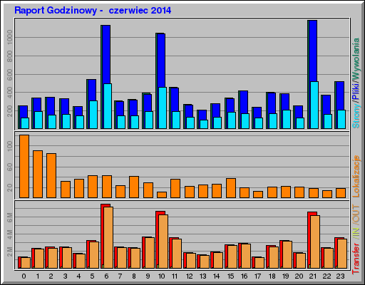 Raport Godzinowy -  czerwiec 2014