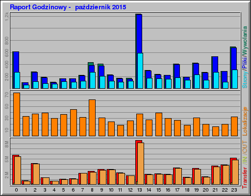Raport Godzinowy -  październik 2015