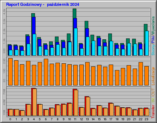 Raport Godzinowy -  październik 2024